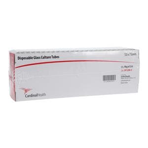 Culture Tube Borosilicate Glass 12x75mm Non-Sterile 4x250/Ca