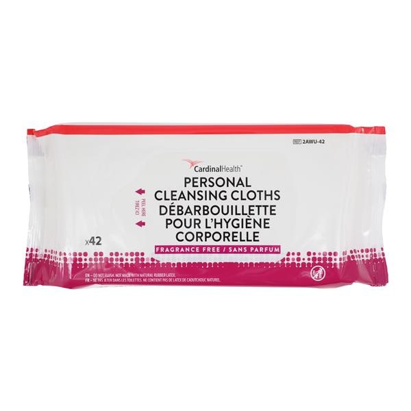Personal Cleansing Cloth Fragrance Free 9x13" 24/Ca