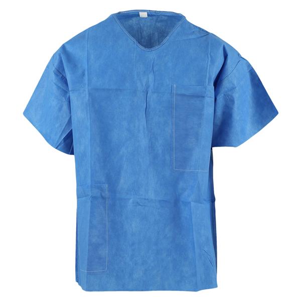 Scrub Shirt 3 Layer SMS X-Large Blue 60/Ca