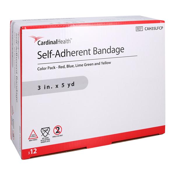 Bandage Elastic 3x5yd Colorpack Non-Sterile 12/Bx, 6 BX/CA