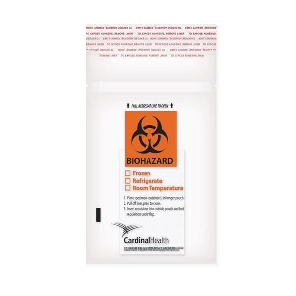 Transport Bag Clear Zip Closure 1,000/Ca