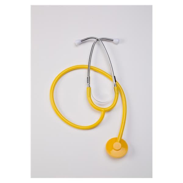 Stethoscope Disposable Adult Yellow 10/Bx, 10 BX/CA