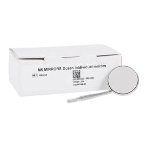 Mirror Head Stainless Steel Size 5 Medium Cone Socket Front Surface 12/Pk