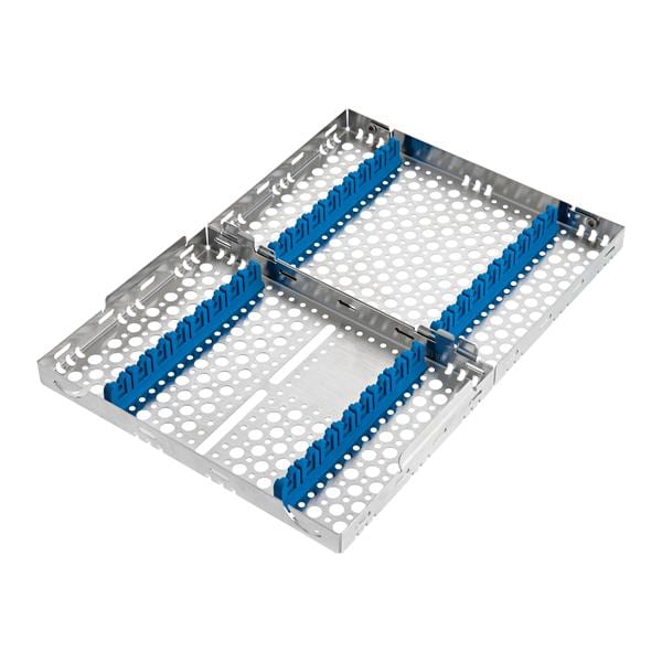 Nordent Cassette Stainless Steel Medium Blue 8-16 Instruments Ea product image