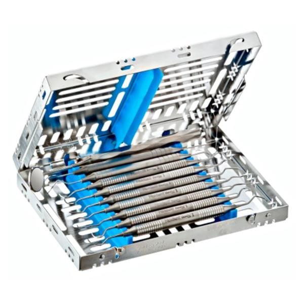 Nordent Cassette Stainless Steel Large Blueberry 16 Instruments Ea product image