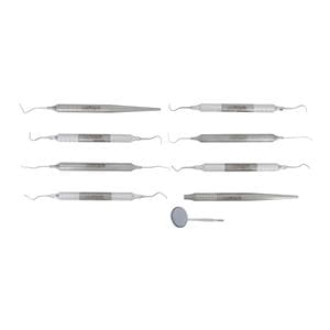 Relyant Hygiene Hygiene Kit Double End #6 Handle 440A Stainless Steel Ea