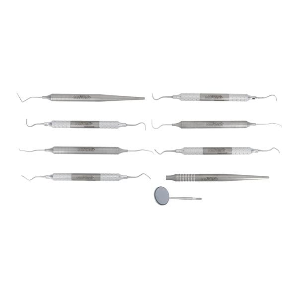 Relyant Hygiene Hygiene Kit Double End #6 Handle 440A Stainless Steel Ea