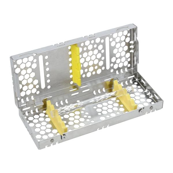 Nordent Cassette Cassette 100% Stainless Steel Small Yellow 5 Instruments Each