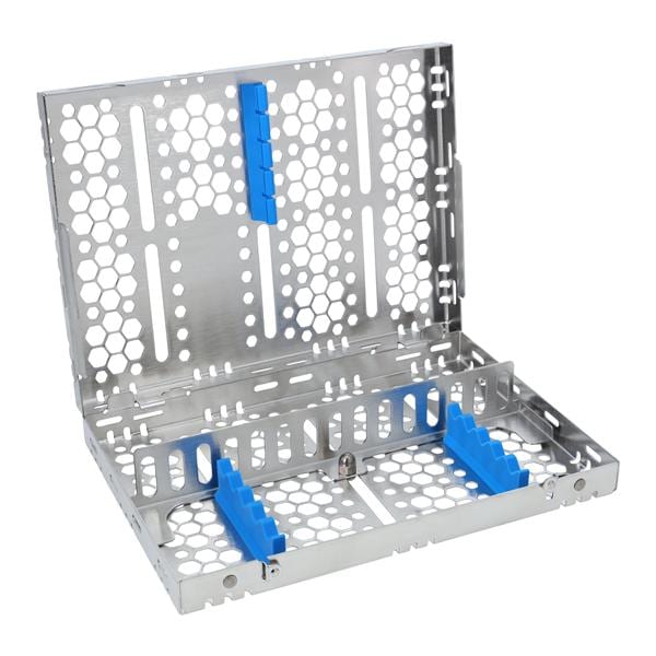 Cassette 100% Stainless Steel Medium Blue 10 Instruments Each product image