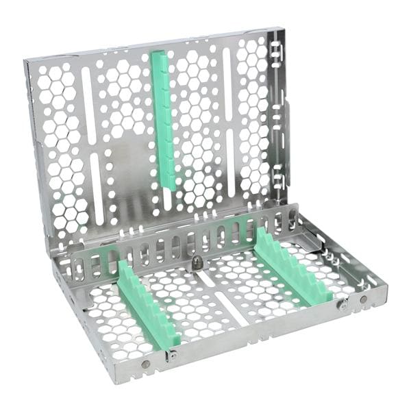 Cassette 100% Stainless Steel Medium Blue 10 Instruments Each product image