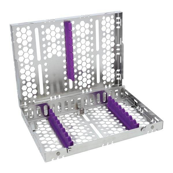 Cassette 100% Stainless Steel Medium Blue 10 Instruments Each product image