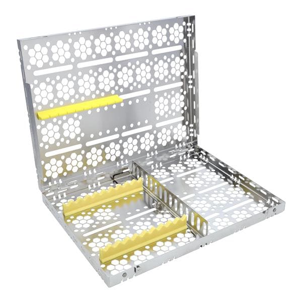 Cassette 100% Stainless Steel Large Yellow 20 Instruments Each product image