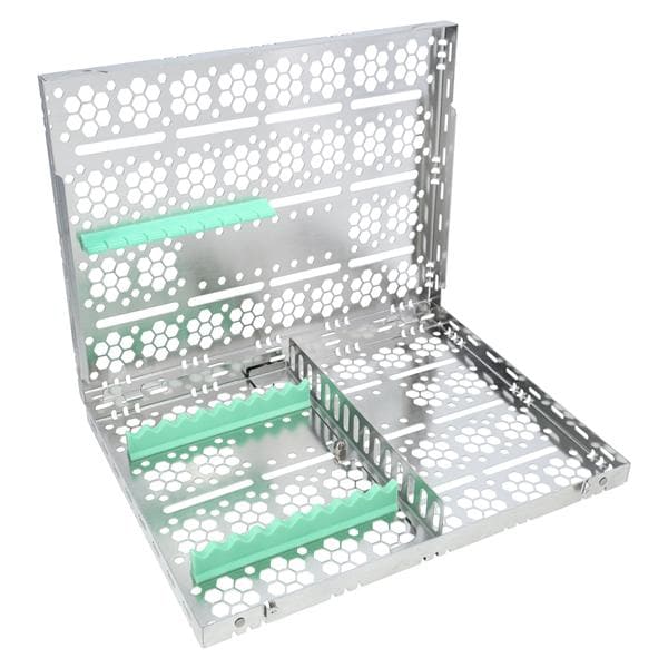 Cassette 100% Stainless Steel Large Light Green 20 Instruments Each product image