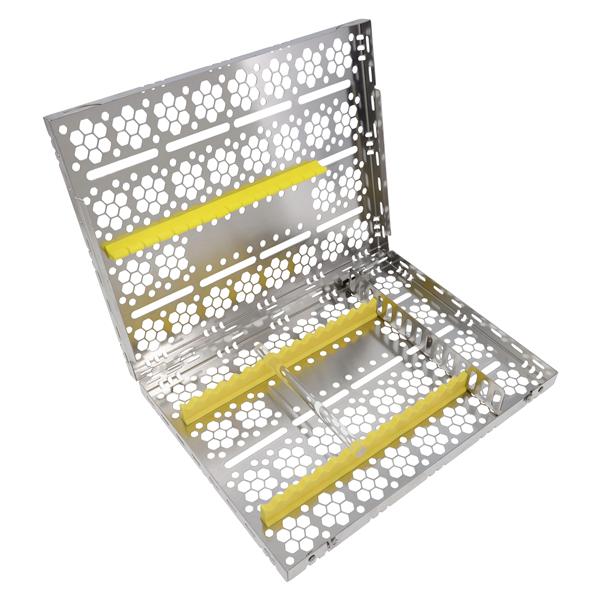 Cassette 100% Stainless Steel Large Yellow 20 Instruments Each product image