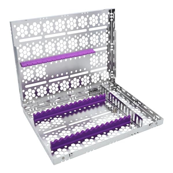 Cassette 100% Stainless Steel Large Purple 20 Instruments Each product image