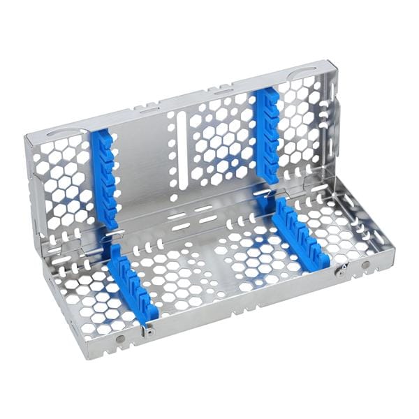 2-Tier Cassette 100% Stainless Steel Small Blue 8 Instruments Each product image