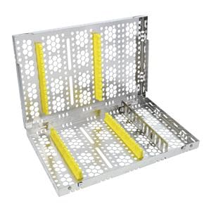 Double Decker Cassette 100% Stainless Steel Medium Yellow 16 Instruments Each