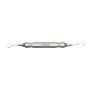 Universal Curette Barnhart Double End Size 5/6 DuraLite Hex Stainless Steel Ea