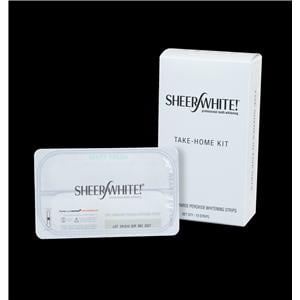 Sheer White At Home Whitening Strips Bulk Pack 20% Carbamide Peroxide 24/Pk
