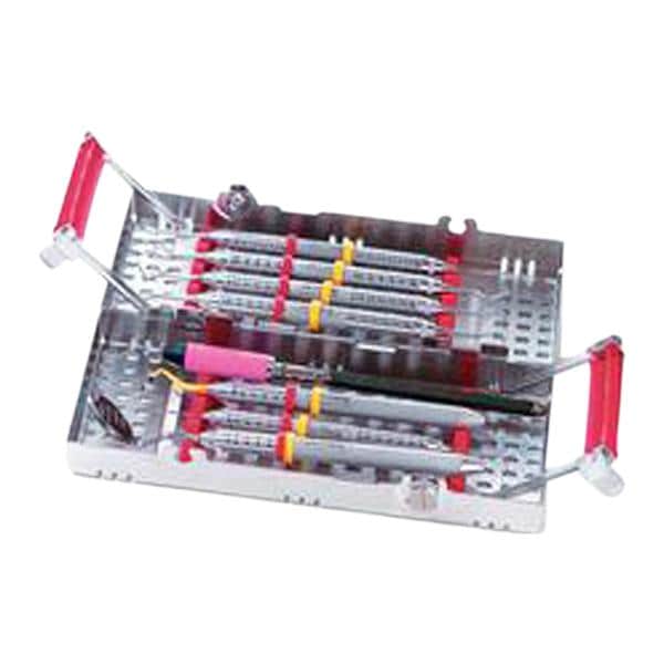 IMS Instrument Cassette Stainless Steel Red 8 Instruments Ea thumbnail 2