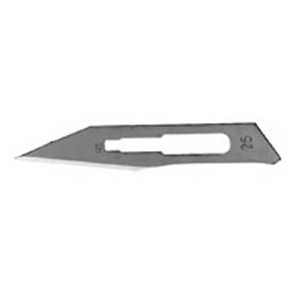 Carbon Steel Blades #25 Sterile 100/Box - Carbon Steel Blades #25 Sterile 100/Box - Image 1