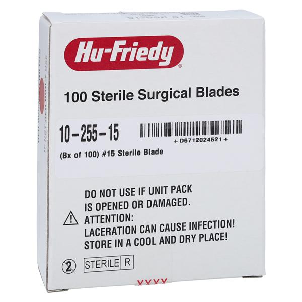 Sterile Surgical Blade #15 100/Bx