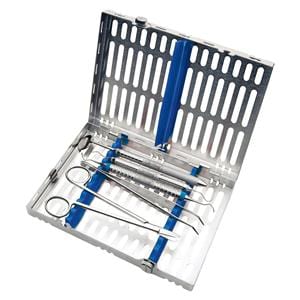 IMS Signature Series Instrument Cassette SS Sm Blu 10 Instruments Ea