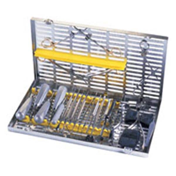 IMS Oral Surgery Cassette SS Grn 2 Ultrasonic Inserts or 1 Handpiece Ea