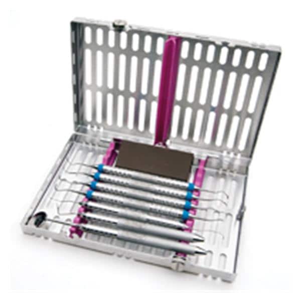 IMS Cassette Stainless Steel Purple 10 Instruments Ea product image