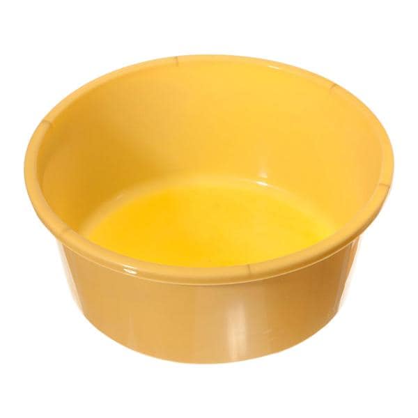 Wash Basin Round Plastic Gold 5qt