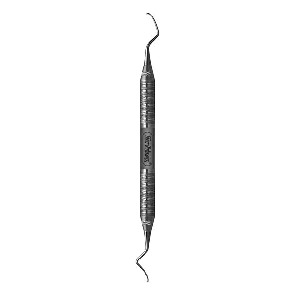 Curette Furcation Quetin Double End Size LL3 #6 Satin Steel Immunity Steel Ea - Curette Furcation Quetin Double End Size LL3 #6 Satin Steel Immunity Steel Ea - Image 1