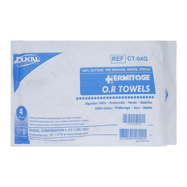 Towel O.R. Green Sterile