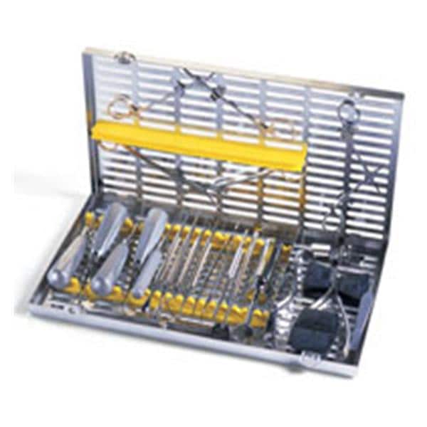 IMS Oral Surgery Cassette Stainless Steel Yellow 6 Instruments Ea product image