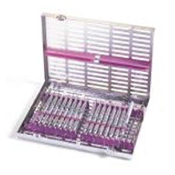 IMS Signature Series Double-Decker Cassette, 8-Instrument, Two-Tier, Lavender, 1/Pk, IM9086 product image