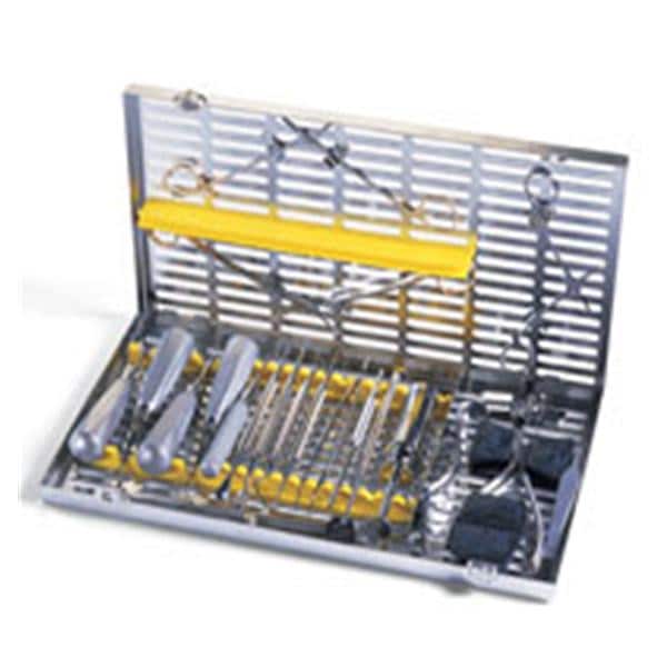 IMS Oral Surgery Cassette Stainless Steel Red 14 Instruments Ea product image