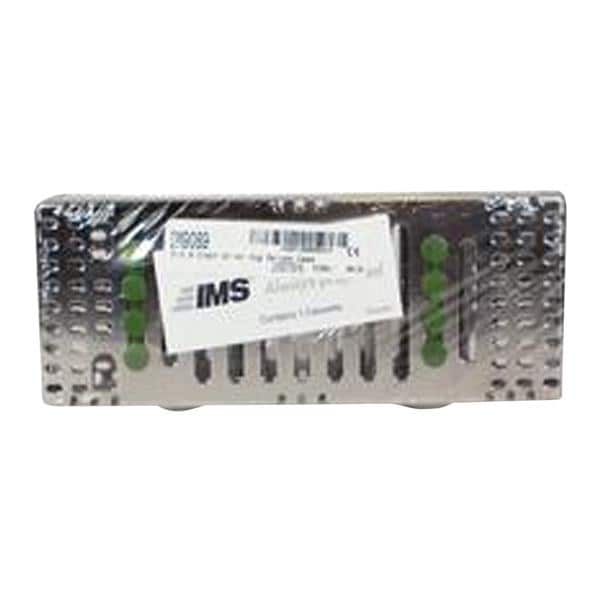 IMS Instrument Cassette Stainless Steel Green 8 Instruments Ea thumbnail 2