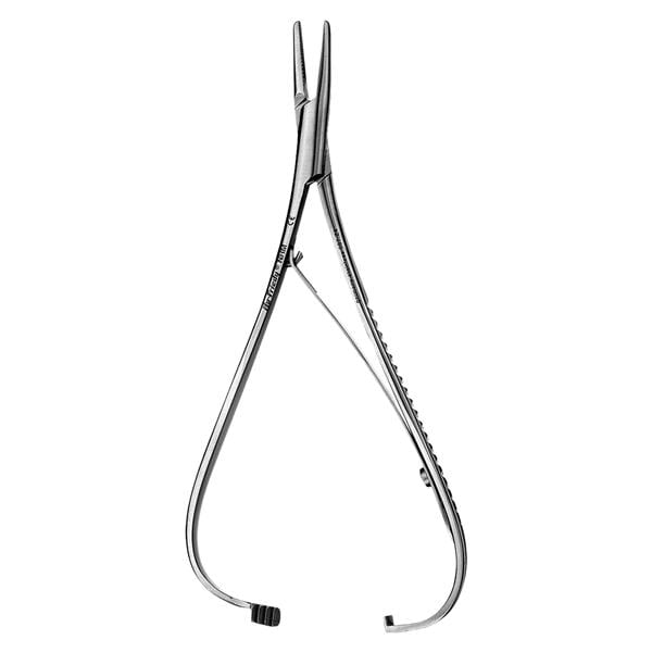 Needle Holder Mathieu Stainless Steel 5.5 in Ea thumbnail 3