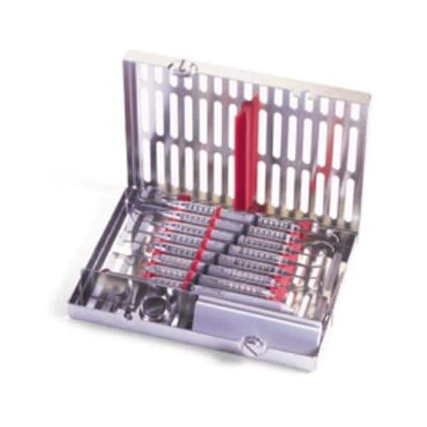 IMS Signature Series Cassette Rail 8 Instruments Orange Ea - IMS Signature Series Cassette Rail 8 Instruments Orange Ea - Image 1