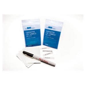 IMS Cassette ID Labels Polyester Silver 50/Pk