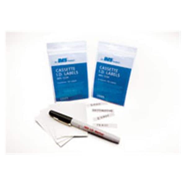 IMS Cassette ID Labels Polyester Silver 50/Pk