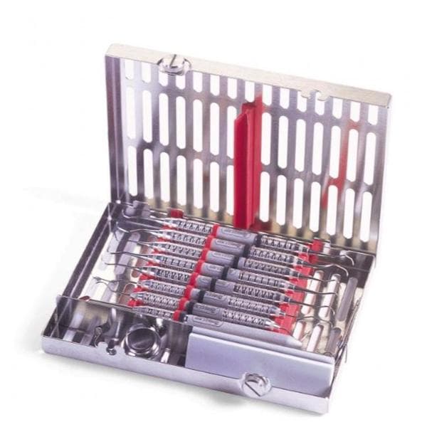 IMS Signature Series Cassette Rail 8 Instruments Green Set - IMS Signature Series Cassette Rail 8 Instruments Green Set - Image 1