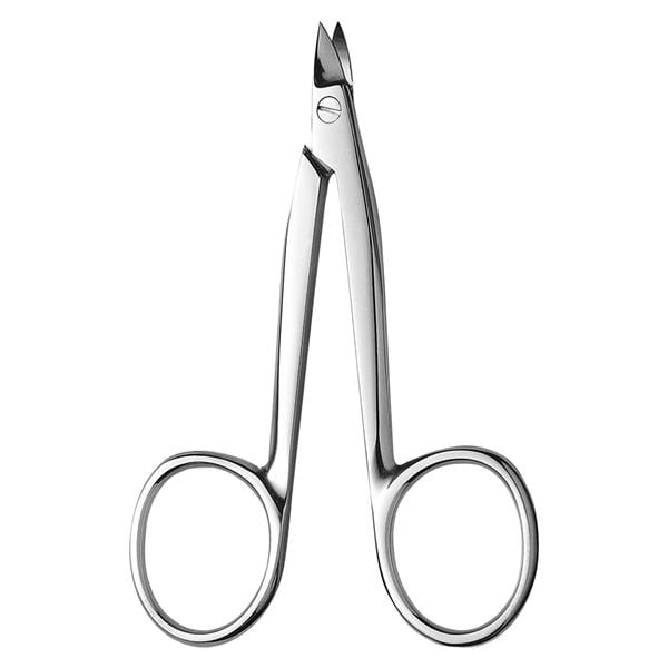 Crown & Gold Scissors 3 1/2 in Curved Ea