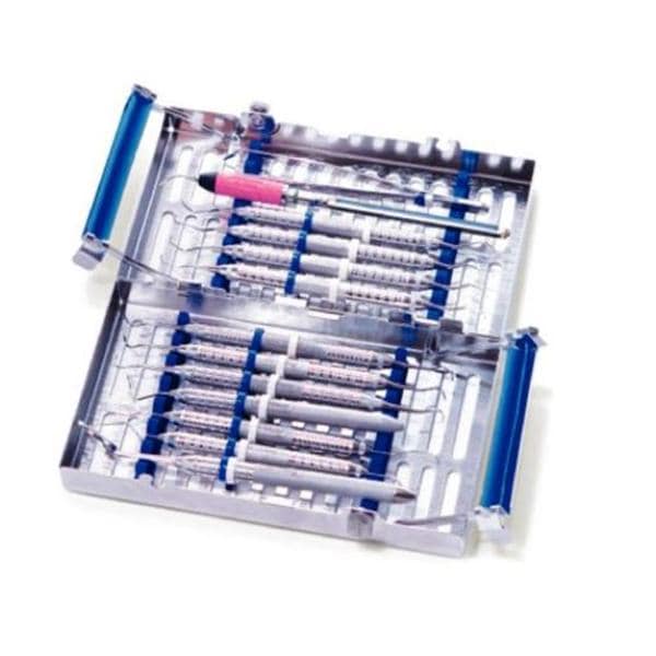 IMS Signature Series Cassette Rail 14 Instruments Blue Set