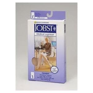 Opaque Compression Stocking Knee High Medium Natural