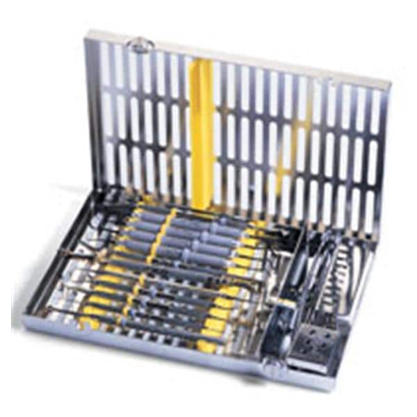 IMS Signa-Stat Instrument Cassette Stainless Steel Large White 12 Instruments Ea thumbnail 2