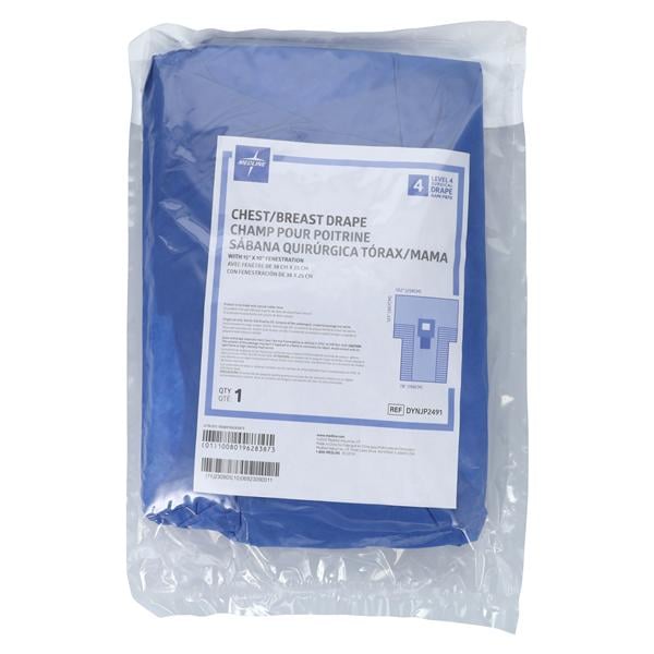 Proxima 102x121x78" Sterile Surgical Drape 15x1" Fenestrated