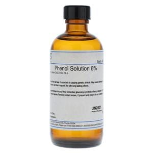 Reagent Phenol 6% 4oz 4oz/Bt