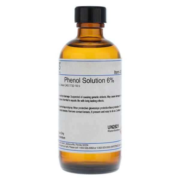 Reagent Phenol 6% 4oz 4oz/Bt