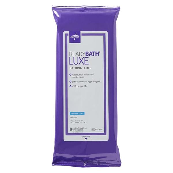 ReadyBath Washcloth Premium Fragrance Free 8x24/Ca