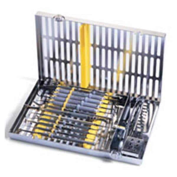 IMS Signa-Stat Instrument Cassette Stainless Steel Large Red 12 Instruments Ea thumbnail 3